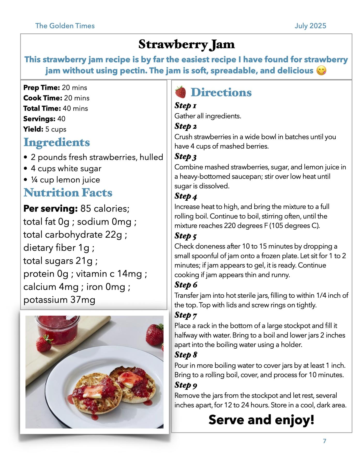 The Golden Times - July 2025 - Page 7